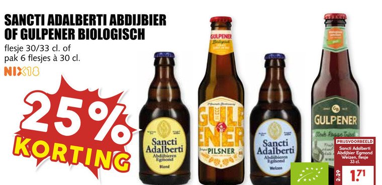 Gulpener   speciaalbier folder aanbieding bij  MCD Supermarkt Basis - details