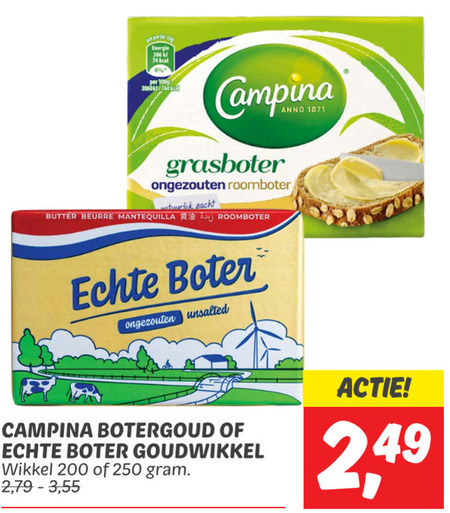 Campina   roomboter folder aanbieding bij  Dekamarkt - details