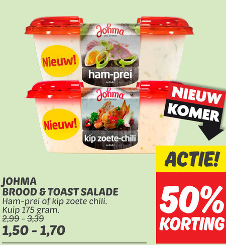 Johma   salade folder aanbieding bij  Dekamarkt - details