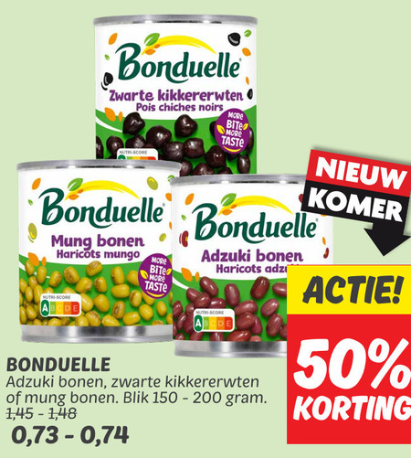 Bonduelle   groenteconserven folder aanbieding bij  Dekamarkt - details