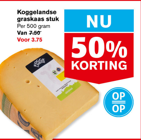 Koggelandse   kaas folder aanbieding bij  Hoogvliet - details