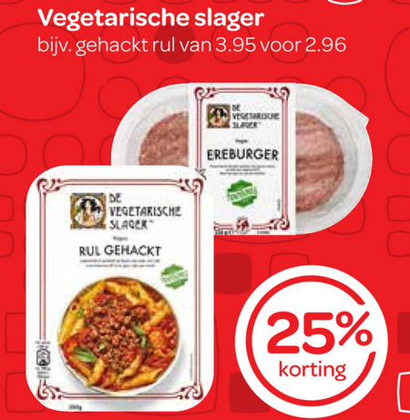 De vegetarische Slager   vegetarisch folder aanbieding bij  Spar - details