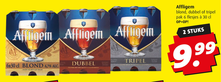 Affligem   speciaalbier folder aanbieding bij  Boni - details