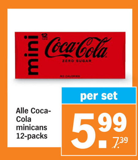 Coca-Cola   cola folder aanbieding bij  Albert Heijn - details