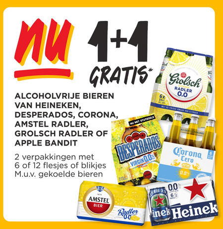 Grolsch   radler bier, blikje bier folder aanbieding bij  Jumbo - details