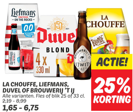 Liefmans   speciaalbier folder aanbieding bij  Dekamarkt - details