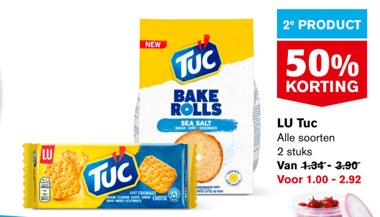 Lu Tuc   zoutje folder aanbieding bij  Hoogvliet - details