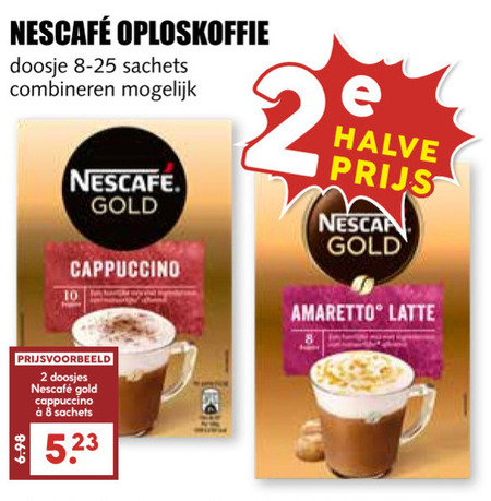 Nescafe   oploskoffie folder aanbieding bij  MCD Supermarkt Basis - details