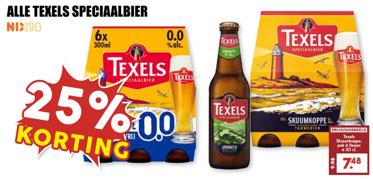 Texels   speciaalbier folder aanbieding bij  MCD Supermarkt Basis - details