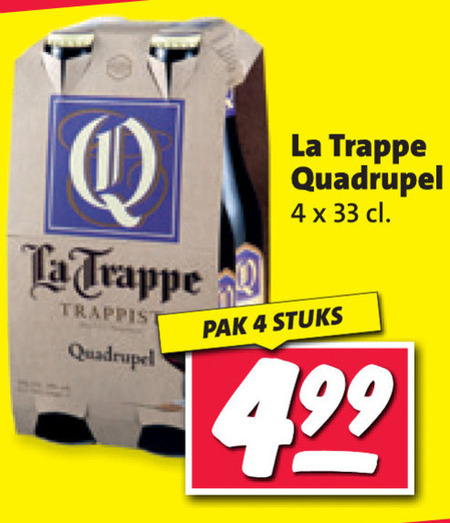 La Trappe   speciaalbier folder aanbieding bij  Nettorama - details