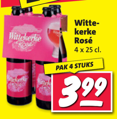 Wittekerke   rose bier folder aanbieding bij  Nettorama - details