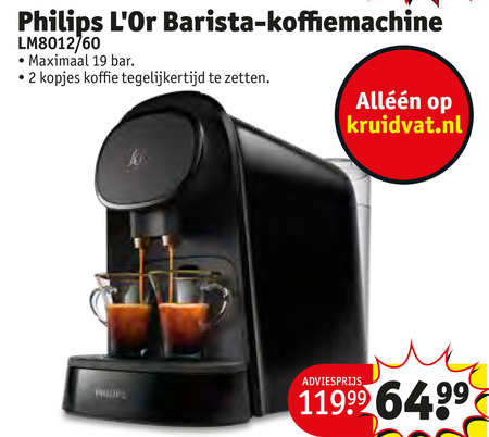 Philips   nespresso apparaat folder aanbieding bij  Kruidvat - details