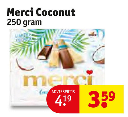 Merci   chocolade folder aanbieding bij  Kruidvat - details