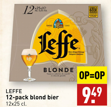 Leffe   speciaalbier folder aanbieding bij  Aldi - details