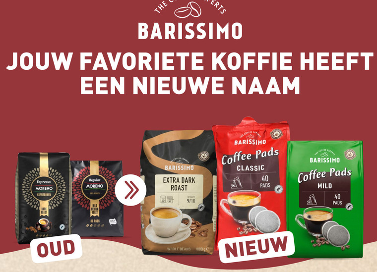 Moreno   koffiebonen folder aanbieding bij  Aldi - details