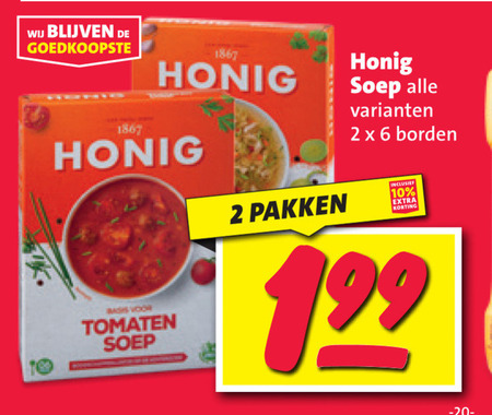 Honig   soep folder aanbieding bij  Nettorama - details