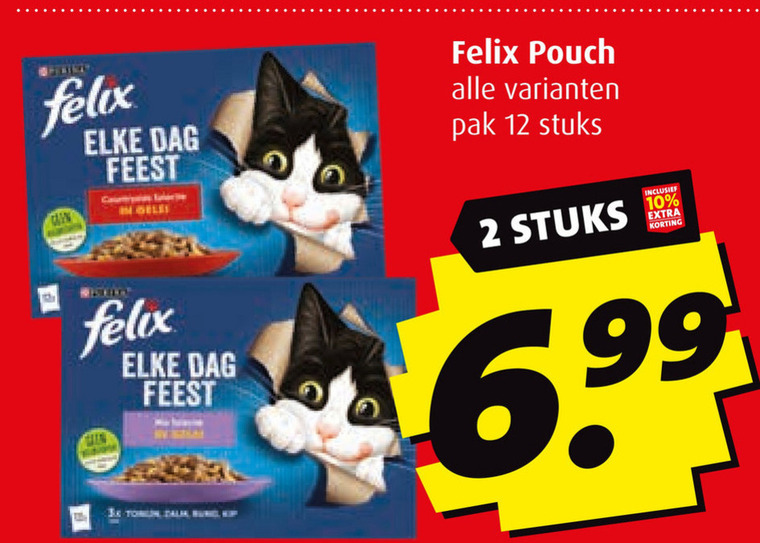 Felix   kattenvoer folder aanbieding bij  Boni - details