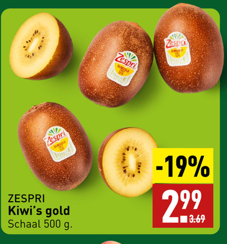 Zespri   kiwis folder aanbieding bij  Aldi - details