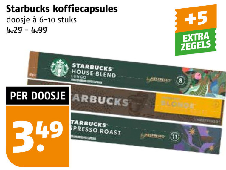 Starbucks   koffiecups folder aanbieding bij  Poiesz - details