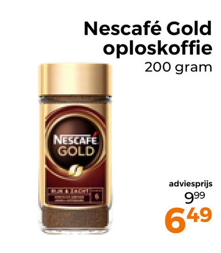 Nescafe   oploskoffie folder aanbieding bij  Trekpleister - details