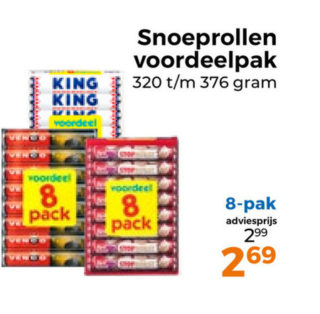 King   snoep folder aanbieding bij  Trekpleister - details