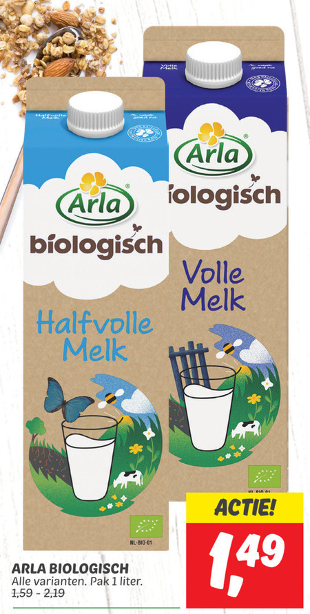 Arla   melk, karnemelk folder aanbieding bij  Dekamarkt - details