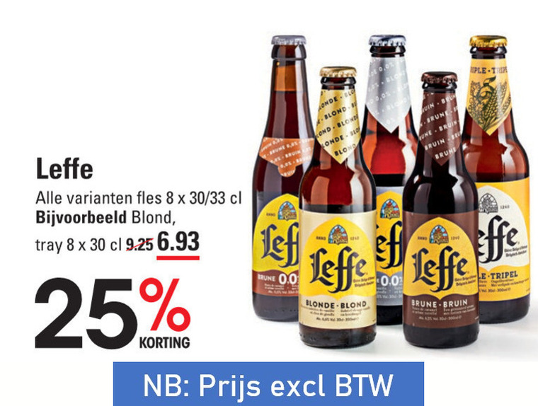 Leffe   speciaalbier folder aanbieding bij  Sligro - details