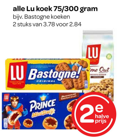 Lu   biscuits folder aanbieding bij  Spar - details