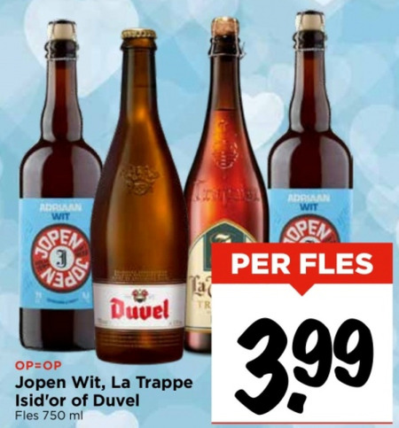 La Trappe   speciaalbier folder aanbieding bij  Vomar - details