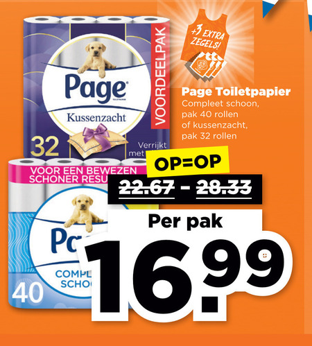 Page   toiletpapier folder aanbieding bij  Plus - details