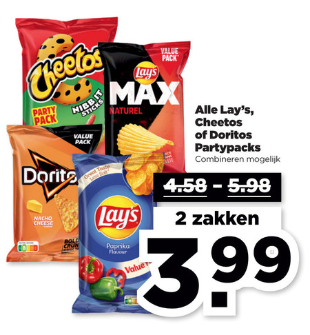 Cheetos   chips folder aanbieding bij  Plus - details