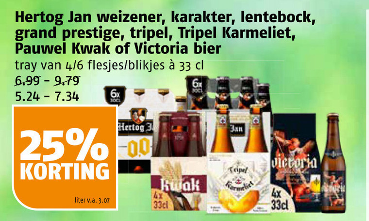 Hertog Jan   speciaalbier folder aanbieding bij  Poiesz - details