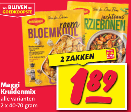 Maggi   maaltijdmix folder aanbieding bij  Nettorama - details