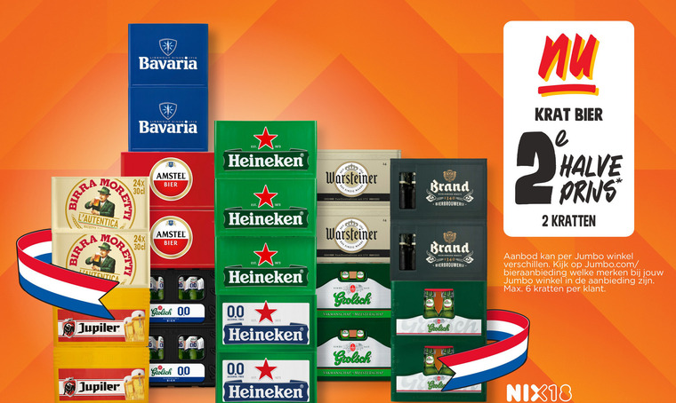 Amstel   krat bier folder aanbieding bij  Jumbo - details