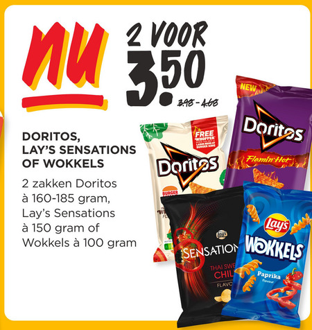 Doritos   chips folder aanbieding bij  Jumbo - details