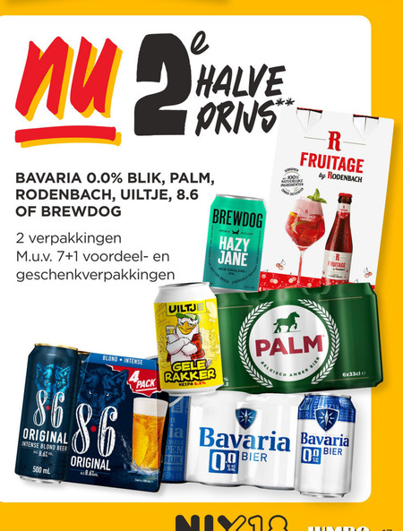 Palm Speciale   blikje bier, speciaalbier folder aanbieding bij  Jumbo - details