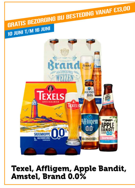 Texels   alcoholvrij bier folder aanbieding bij  Coop - details