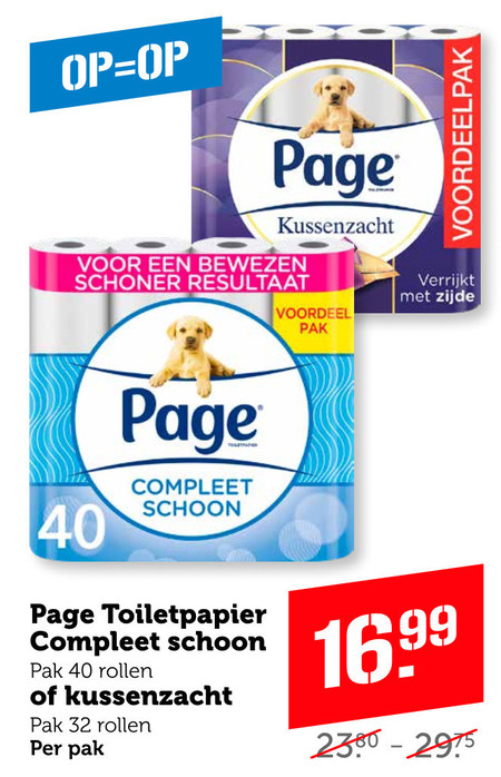 Page   toiletpapier folder aanbieding bij  Coop - details