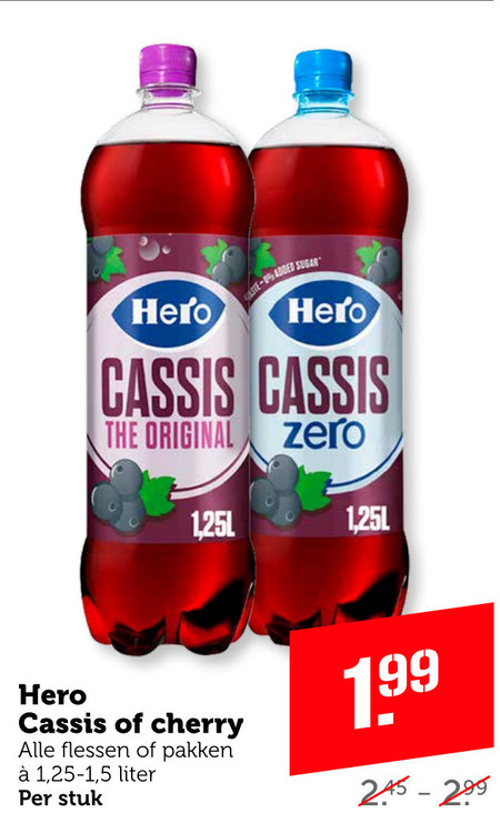 Hero   frisdrank folder aanbieding bij  Coop - details