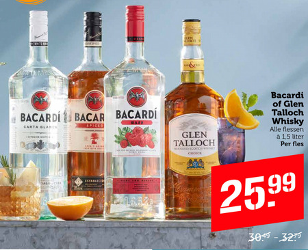 Glen Talloch   whisky, rum folder aanbieding bij  Coop - details