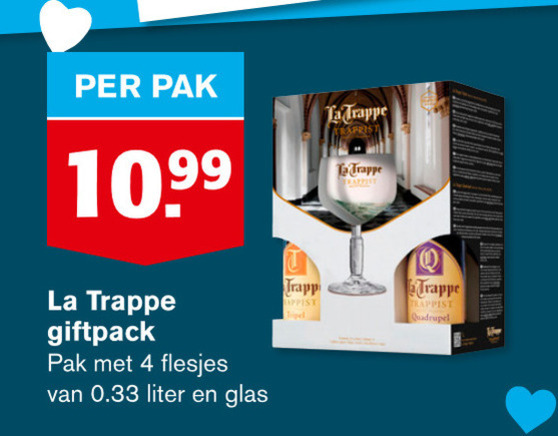 La Trappe   speciaalbier folder aanbieding bij  Hoogvliet - details