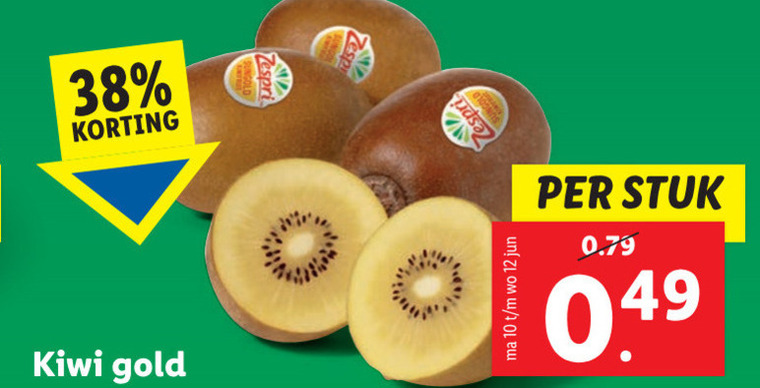 Zespri   kiwis folder aanbieding bij  Lidl - details