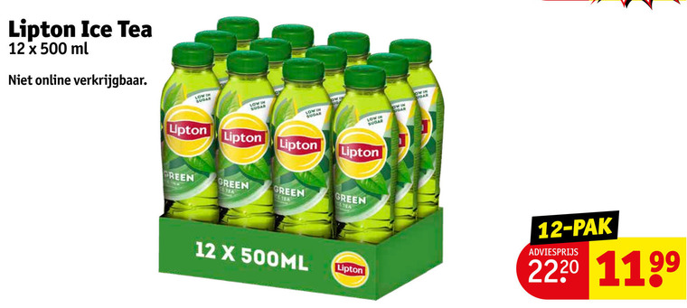 Lipton   ice tea folder aanbieding bij  Kruidvat - details