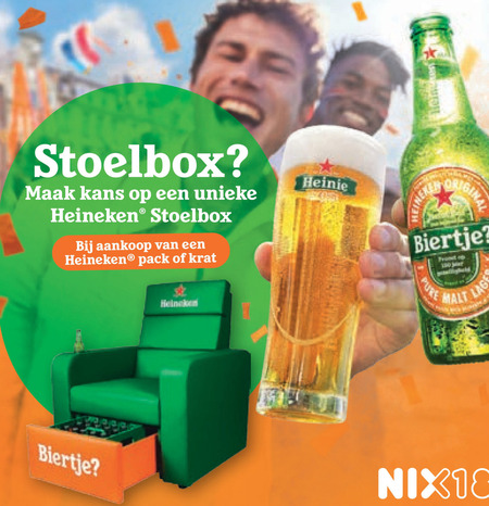 Heineken   bier folder aanbieding bij  Albert Heijn - details