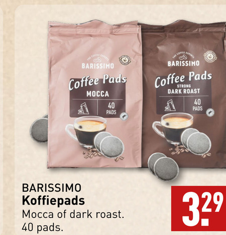 Barissimo   koffiepad folder aanbieding bij  Aldi - details