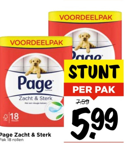 Page   toiletpapier folder aanbieding bij  Vomar - details