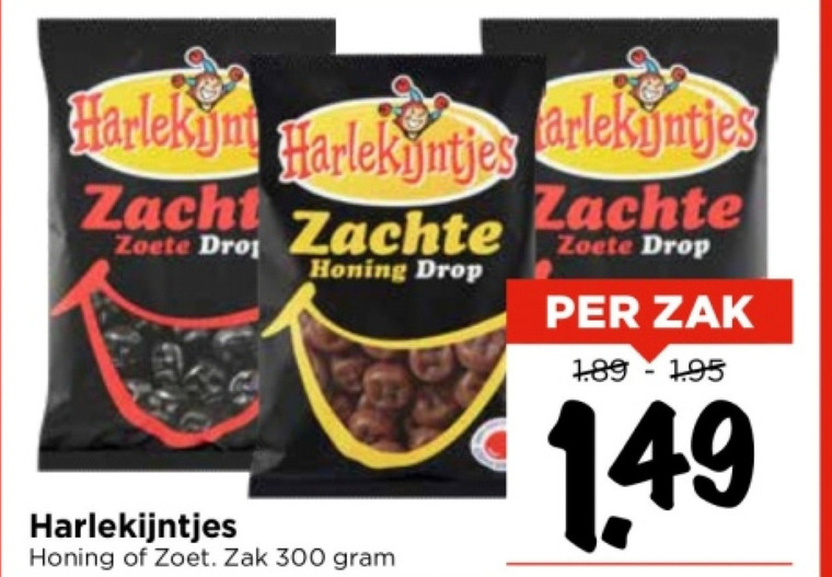 Harlekijntjes   drop folder aanbieding bij  Vomar - details