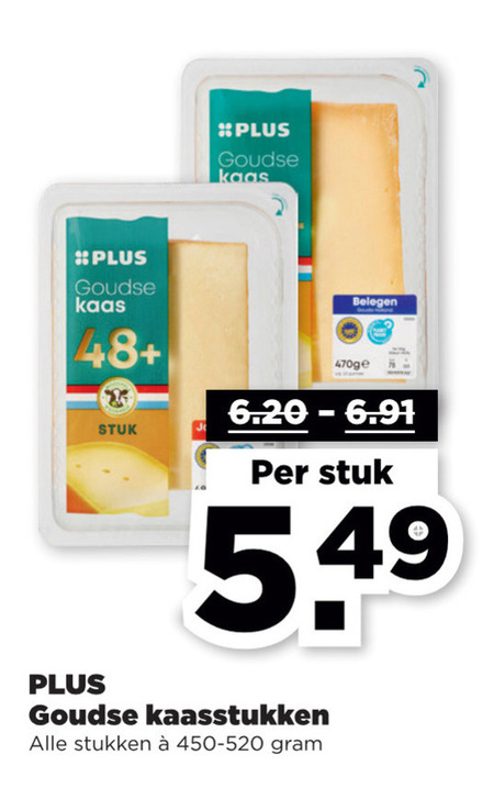 Plus Huismerk   kaas folder aanbieding bij  Plus - details