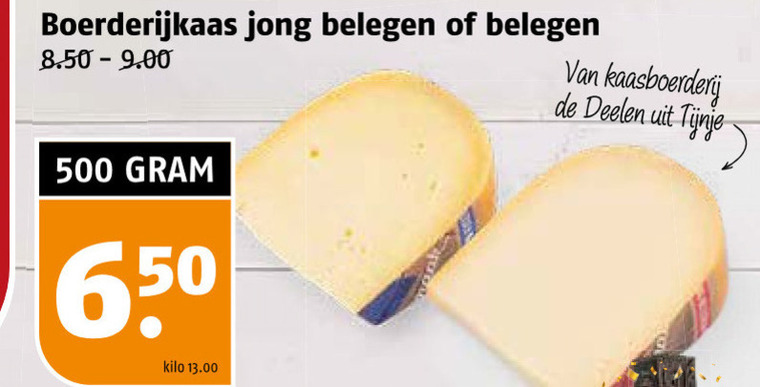 Boerenkaas   kaas folder aanbieding bij  Poiesz - details