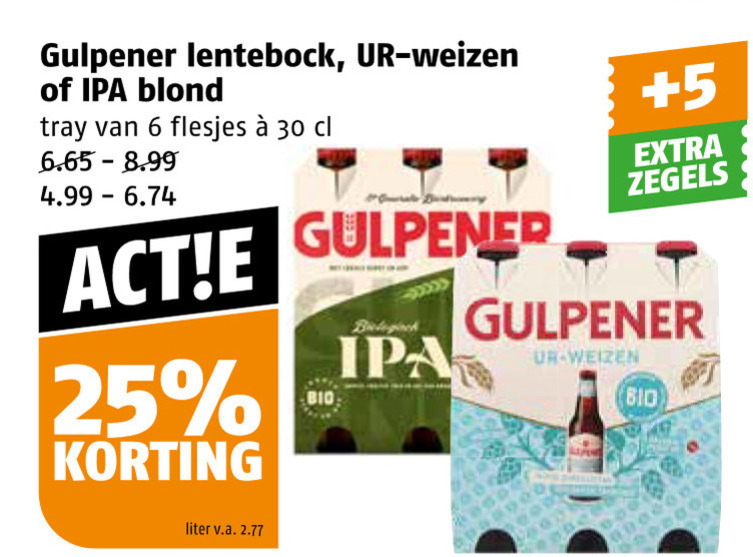 Gulpener   speciaalbier folder aanbieding bij  Poiesz - details